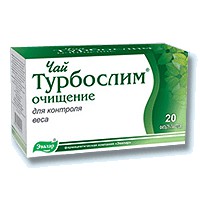 Турбослим Чай Очищение фильтрпакетики 2 г, 20 шт. - Кавказская